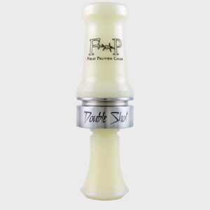 FIELD PROVEN CALLS DOUBLE SHOT POLY DUCK CALL  IVORY/ ICE 