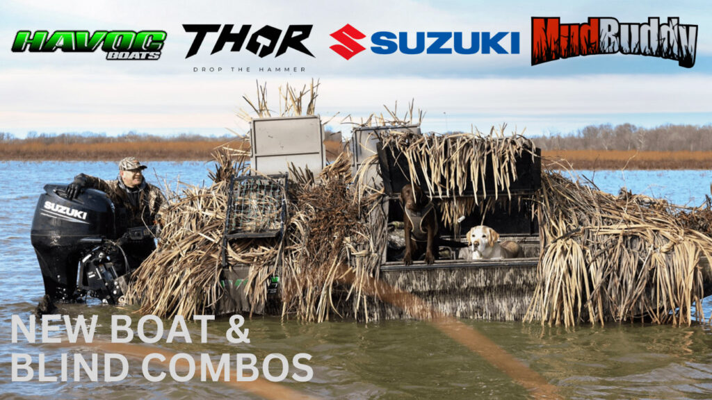 Bust 'EM Boat Works - New Boat and Blind Combos