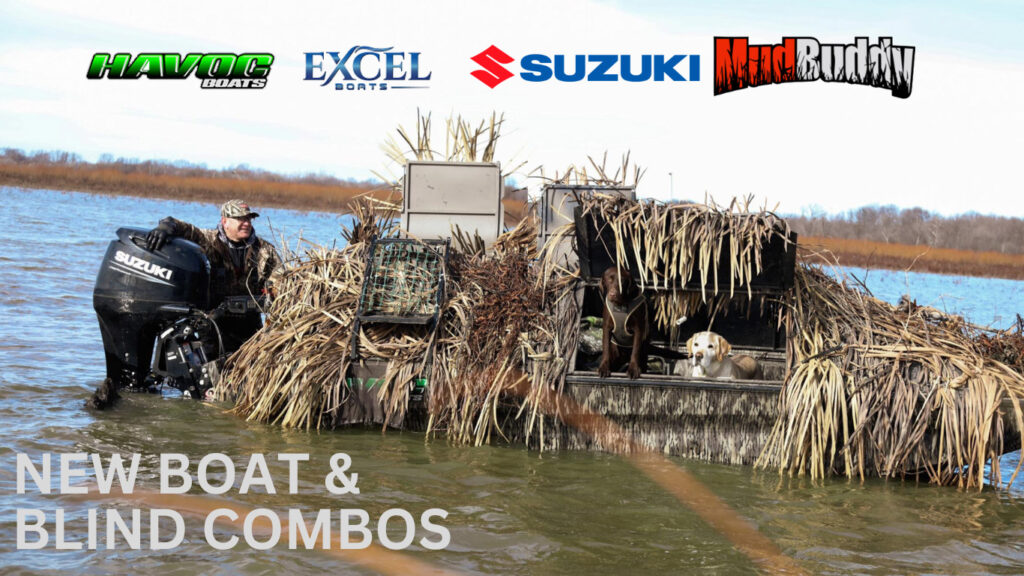 Bust 'EM Boat Works - New Boat and Blind Combos